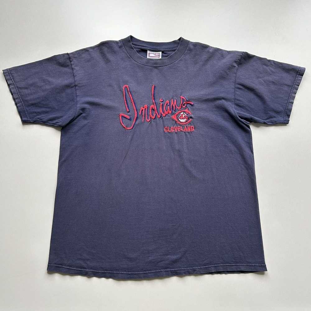 MLB × Made In Usa × Vintage Vintage 90s Cleveland… - image 1