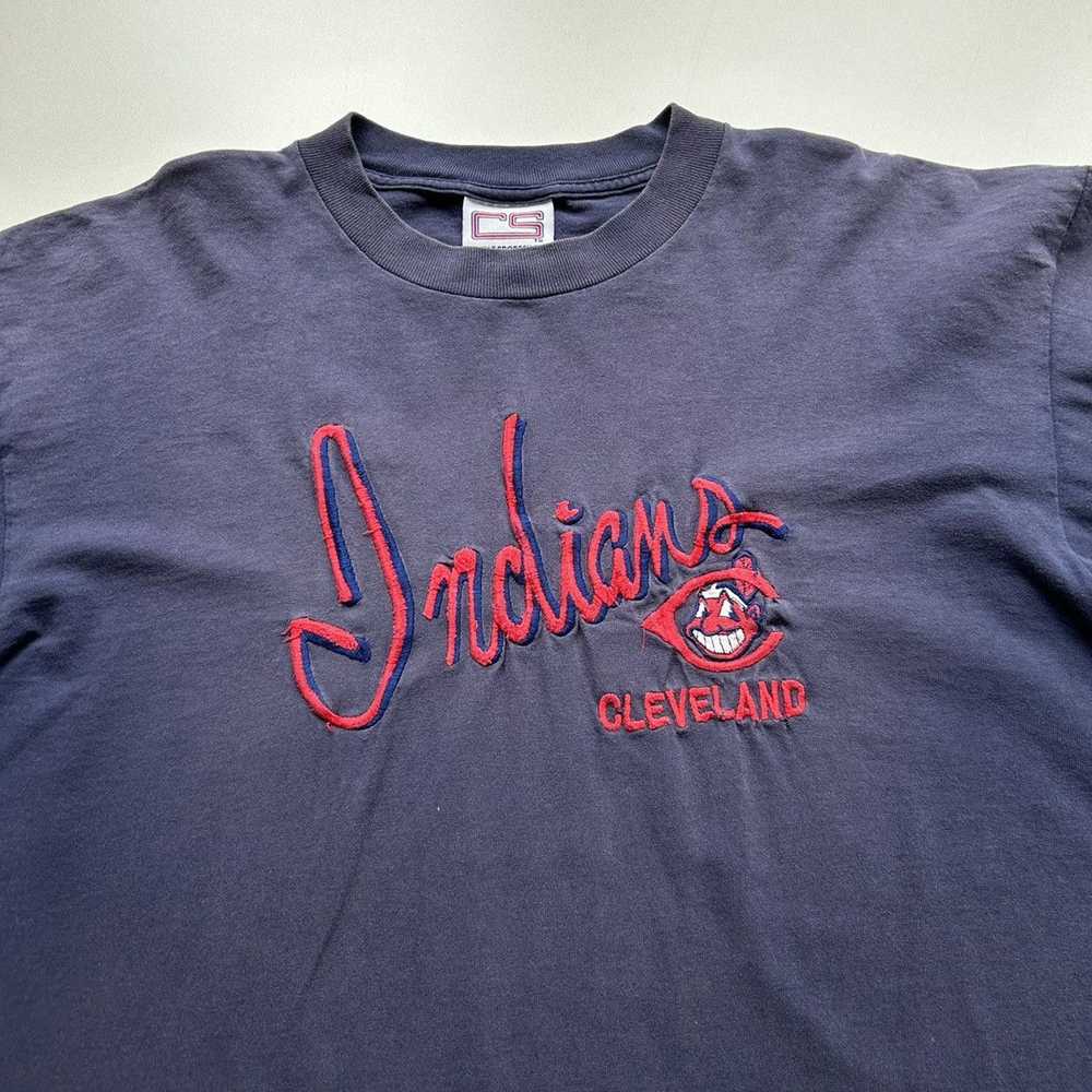 MLB × Made In Usa × Vintage Vintage 90s Cleveland… - image 2