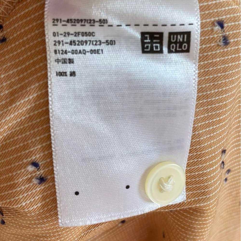 Uniqlo Ines Cotton Pintuck Shirt Dress Size L - image 8