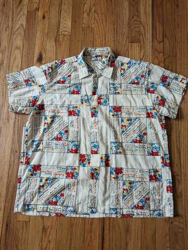 Bode BODE Printed Embroidered Cotton Shirt - image 1