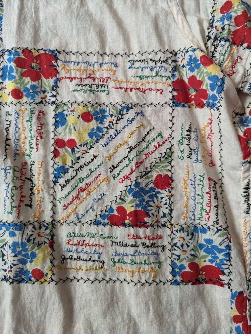 Bode BODE Printed Embroidered Cotton Shirt - image 6