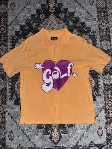 Golf Wang discount Silk Tomato Button Up