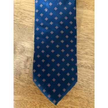 Vintage Boston Traders Men's Necktie Tie Navy Blu… - image 1