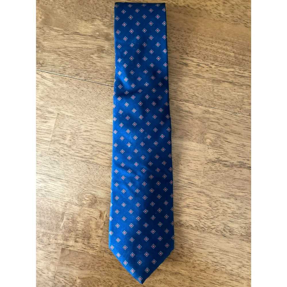 Vintage Boston Traders Men's Necktie Tie Navy Blu… - image 2