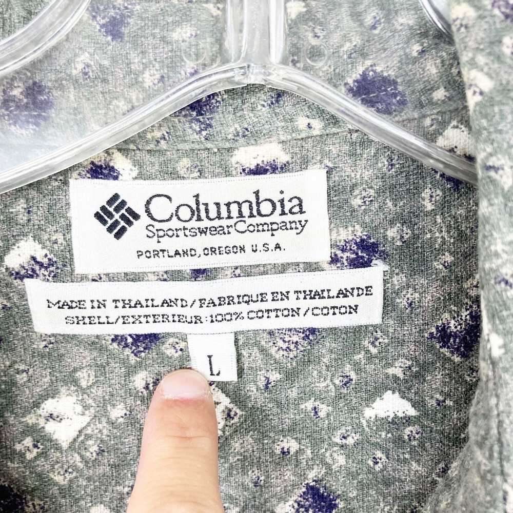 Columbia Columbia Printed Short Sleeve Button Dow… - image 2