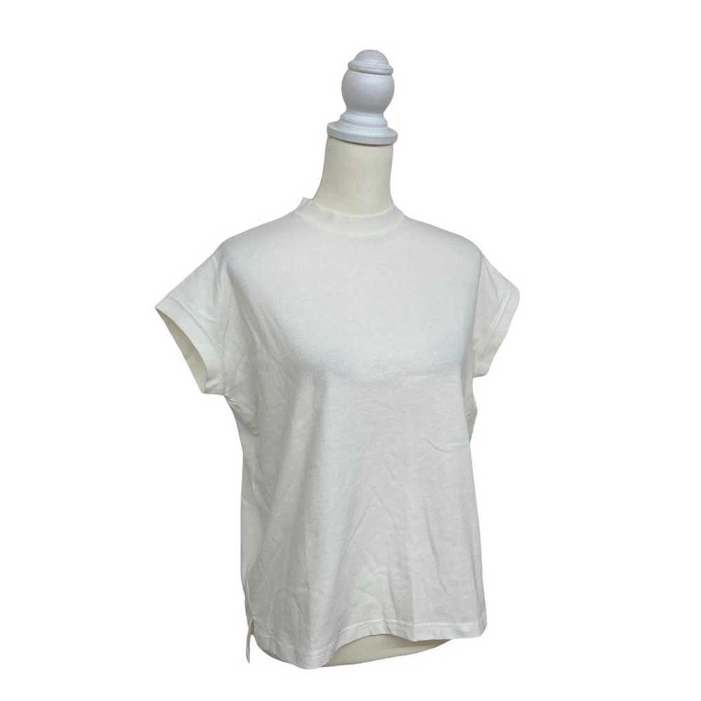 LAKOLE White T-Shirt/Cut and Sew Casual S - image 6