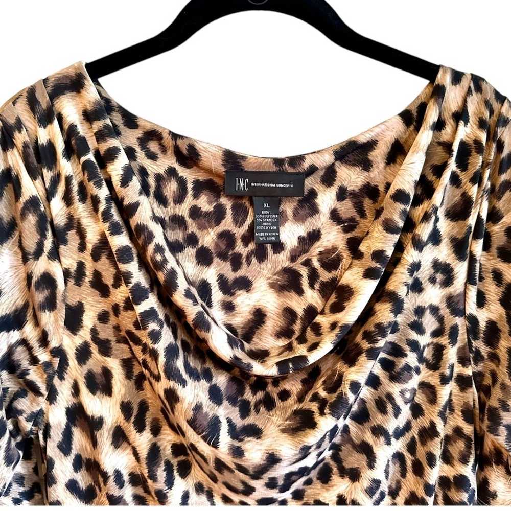 INC INTERNATIONAL CONCEPTS, BROWN/BLACK, LEOPARD … - image 2