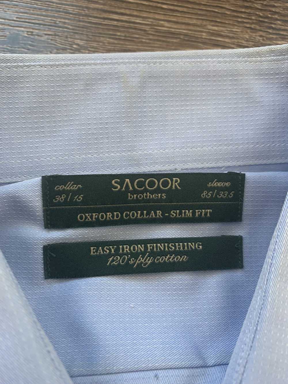 Sacoor Brothers Sacoor Brothers Button Down Shirt - image 3