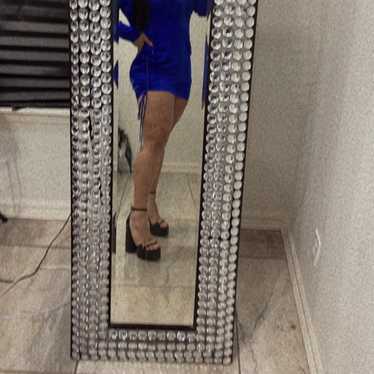 Royal blue dress