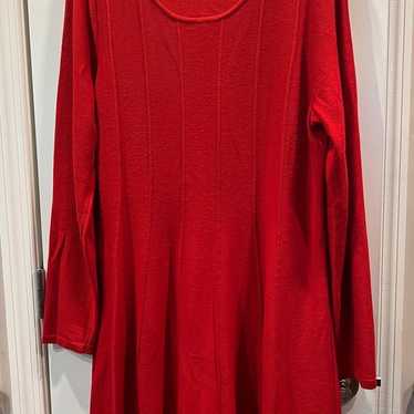 J Howard Red Dress Sz XL