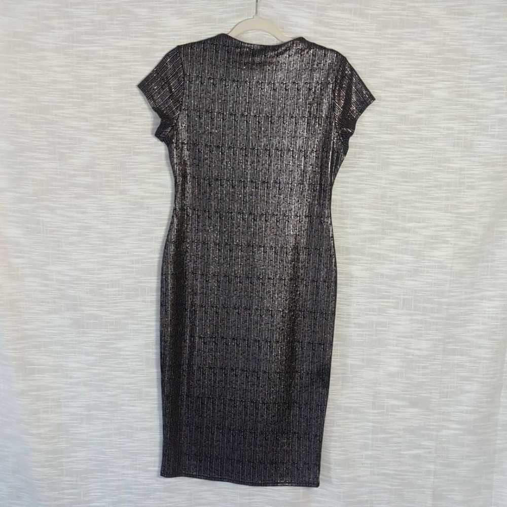 Stella Luce Shimmer Black Cocktail Dress Holiday … - image 2