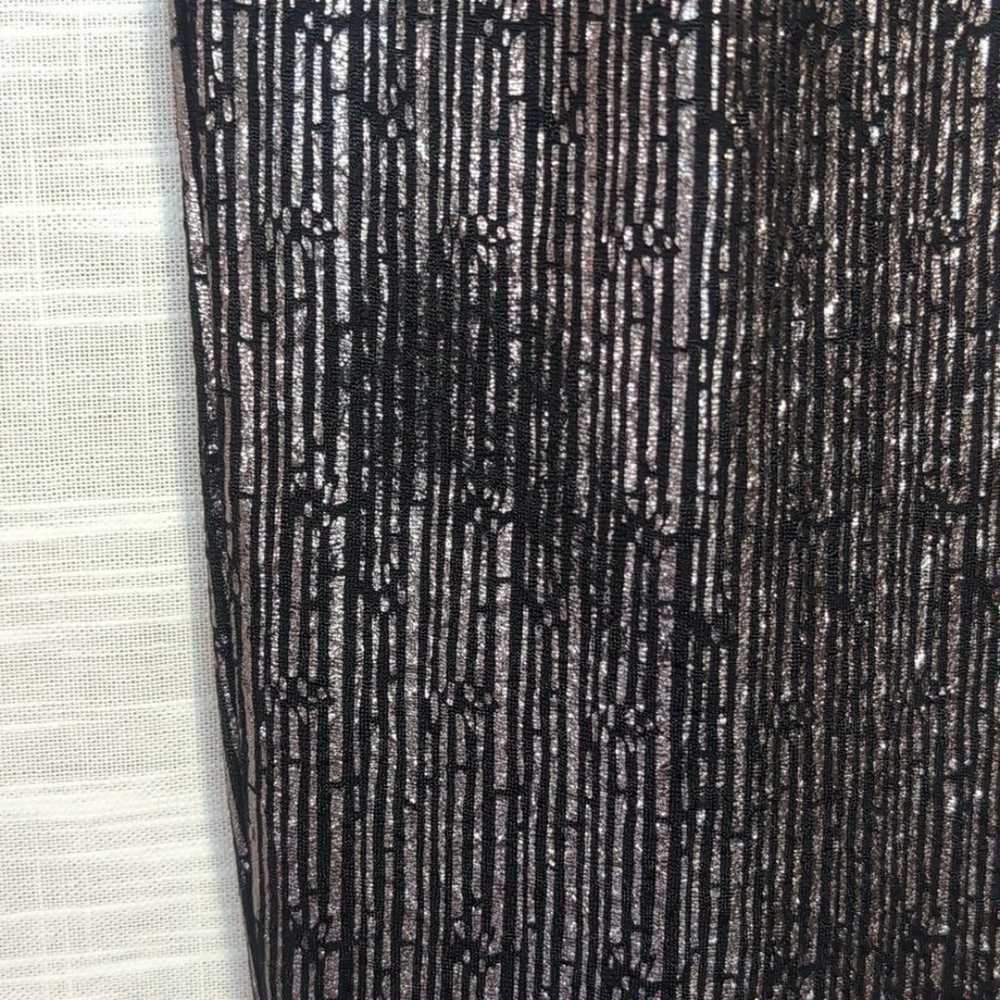 Stella Luce Shimmer Black Cocktail Dress Holiday … - image 6