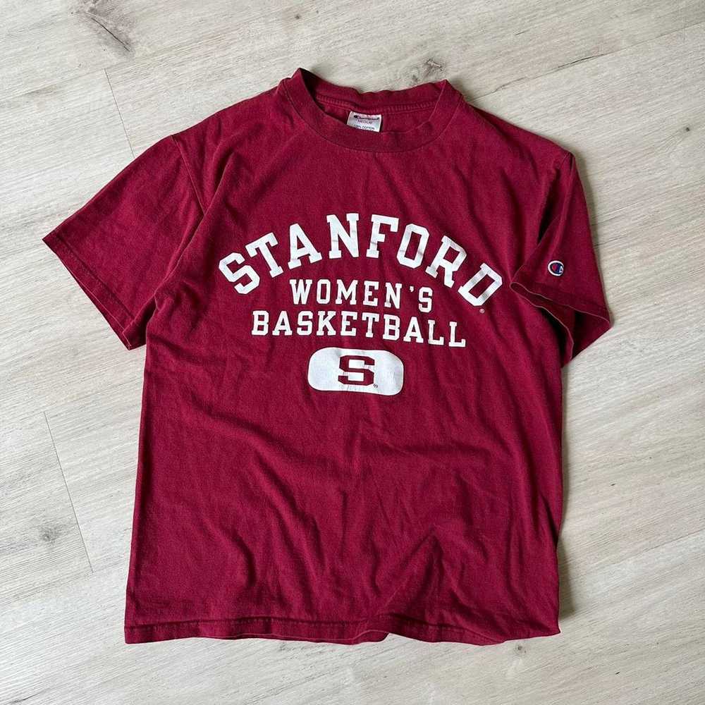 Champion Vintage 90s Stanford Women’s Basketball … - image 1