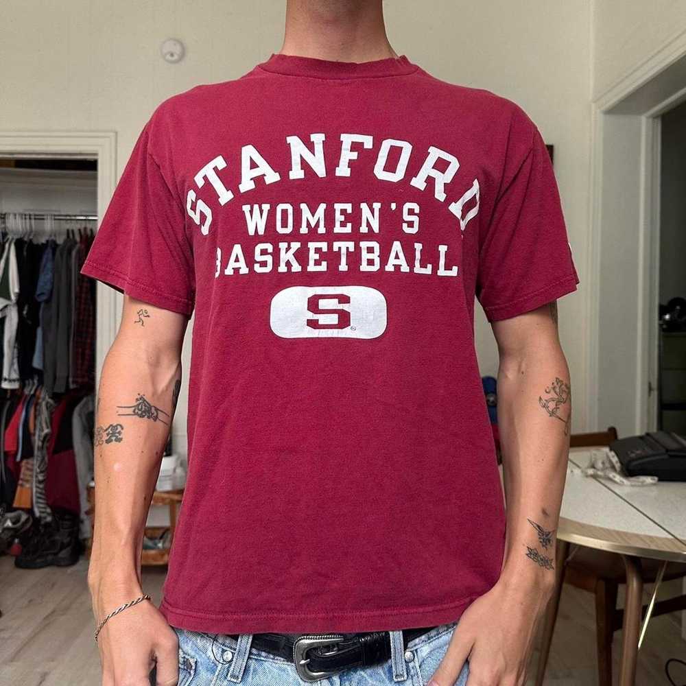 Champion Vintage 90s Stanford Women’s Basketball … - image 5