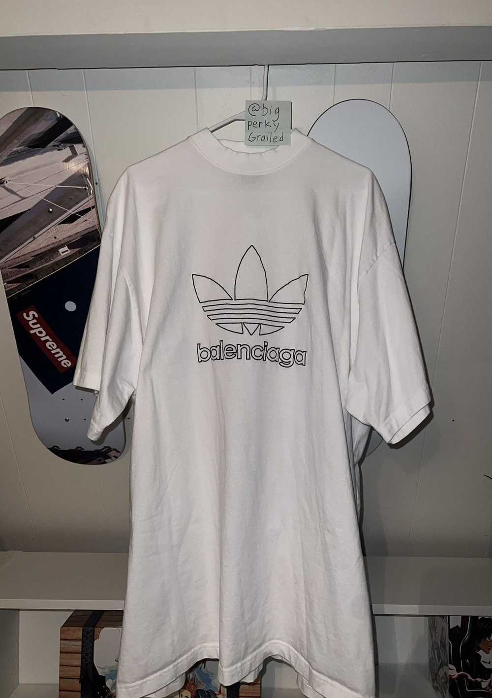 Balenciaga Balenciaga adidas t shirt - image 1