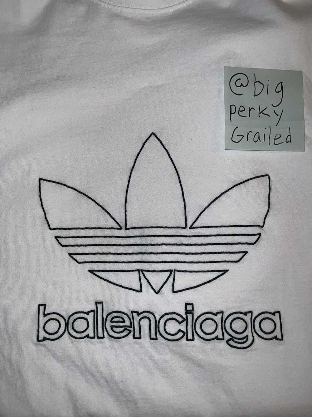 Balenciaga Balenciaga adidas t shirt - image 3