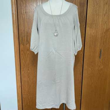 Gap Maternity Taupe Sweater Dress Size XL