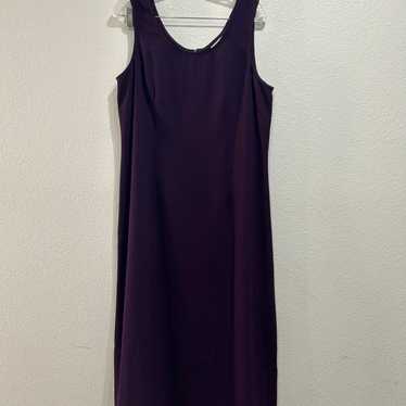 Coldwater Creek Plum Purple Sleeveless Semi-Forma… - image 1