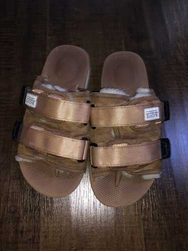 Suicoke Moto M2AB Genuine Shearling Lined Slide Sa