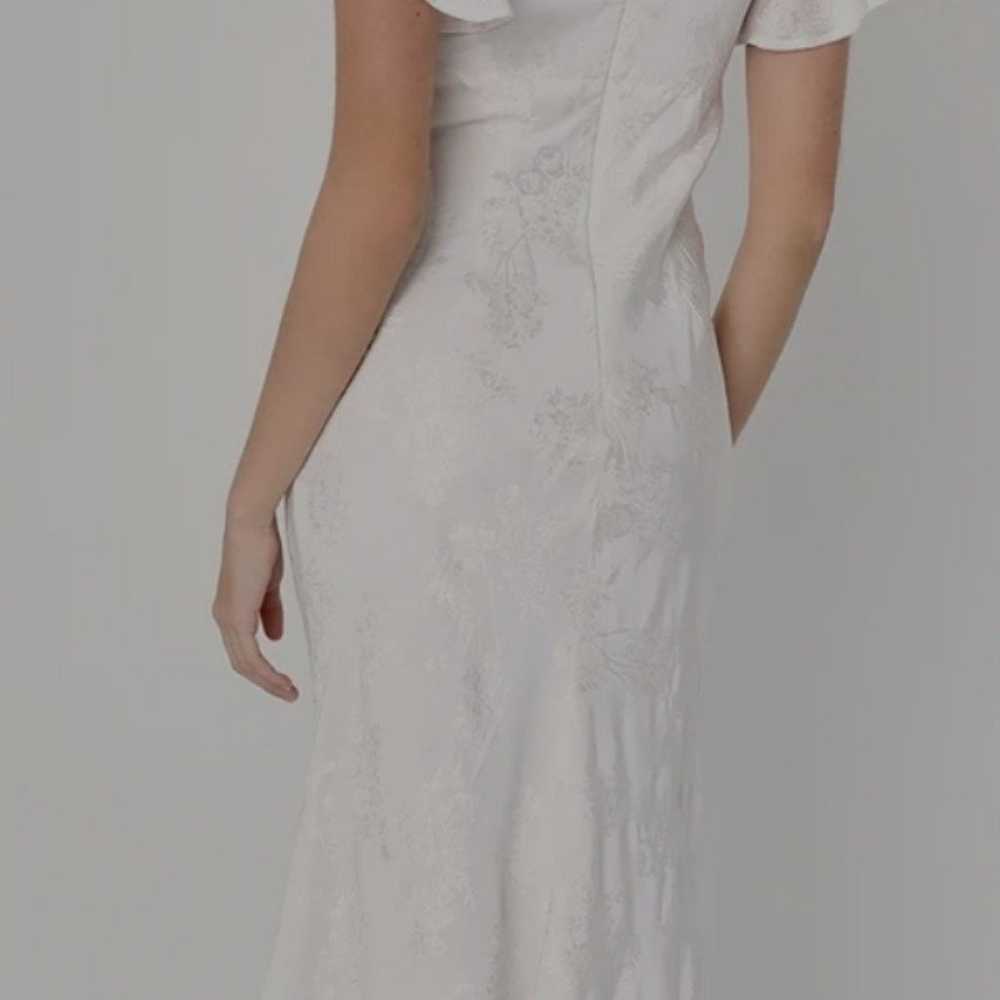 White satin dress - image 2