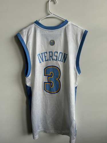 RARE Adidas Allen Iverson buy Nuggets Alternate Swingman Jersey L