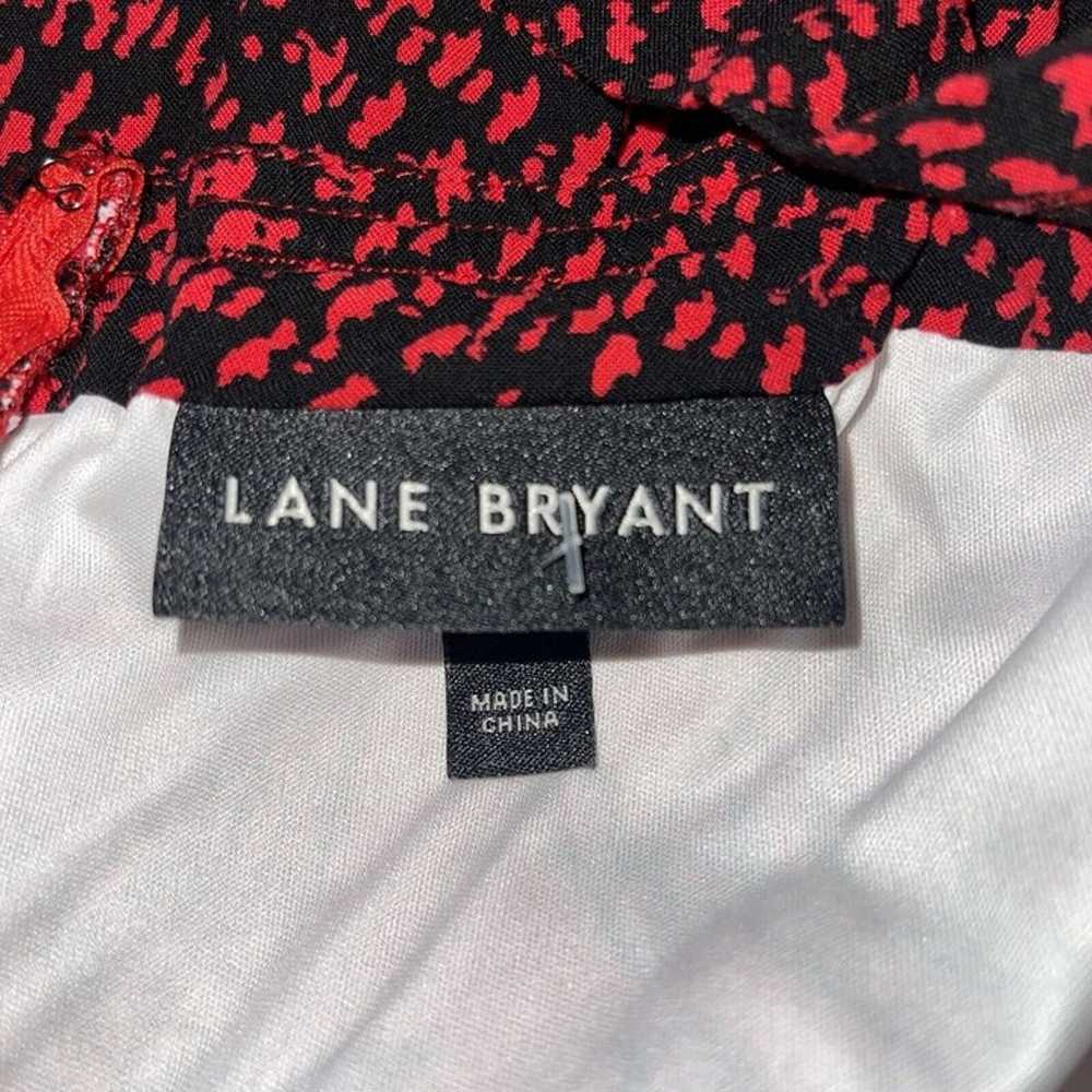 Lane Bryant Womens TANK DRESS 16 Red Bandana Patc… - image 11