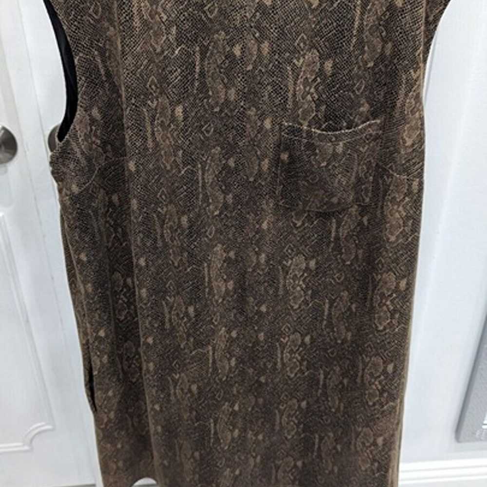 Rachel Rachel Roy Snakeskin Sleeveless Dress Sz X… - image 3