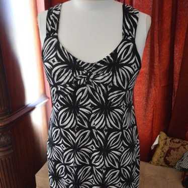 Alfani Black & White Sun Dress - Unworn - image 1