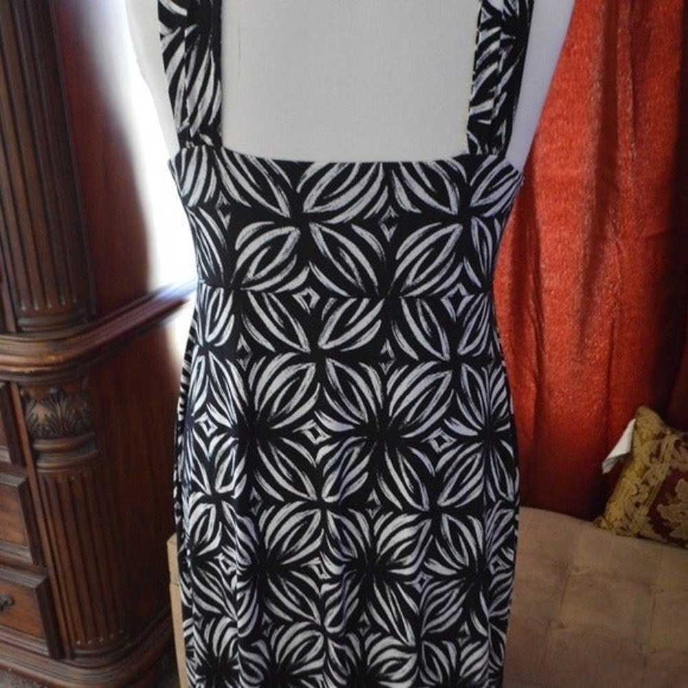 Alfani Black & White Sun Dress - Unworn - image 2