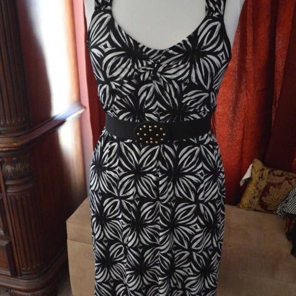 Alfani Black & White Sun Dress - Unworn - image 4