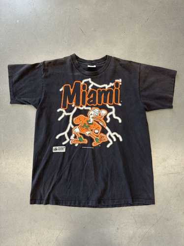 Vintage 1994 University Of Miami Hurricanes Lightn