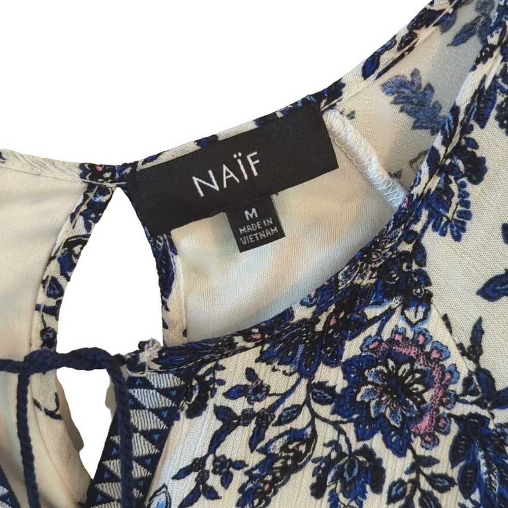 EUC Naif Shift Dress, Paisley Floral, M - image 3