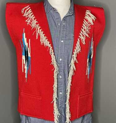 1970s Americraft Chimayo Vest L – The Barn Owl Vintage Goods