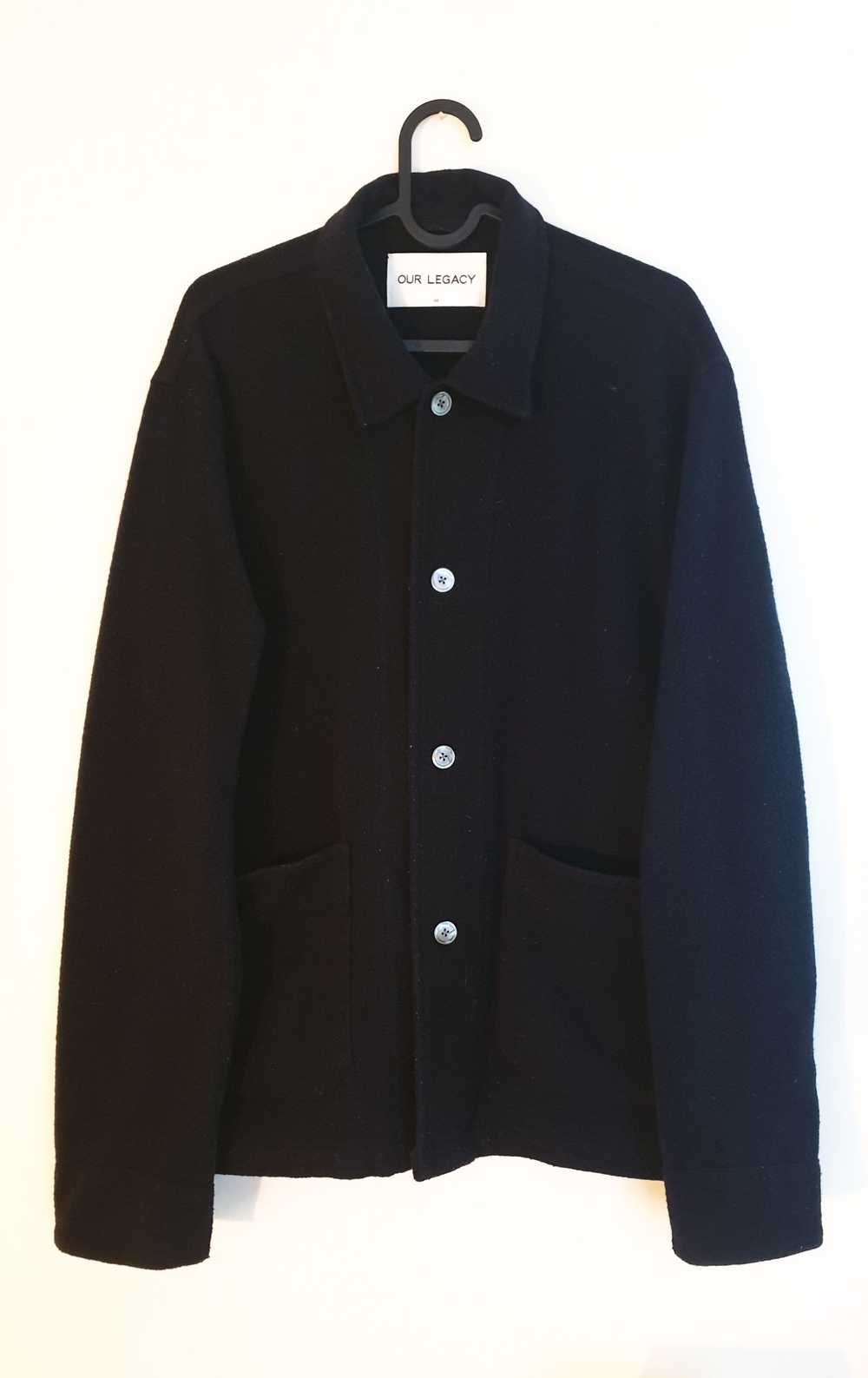 Our Legacy LAST DROP Navy Wool Cardigan - image 4