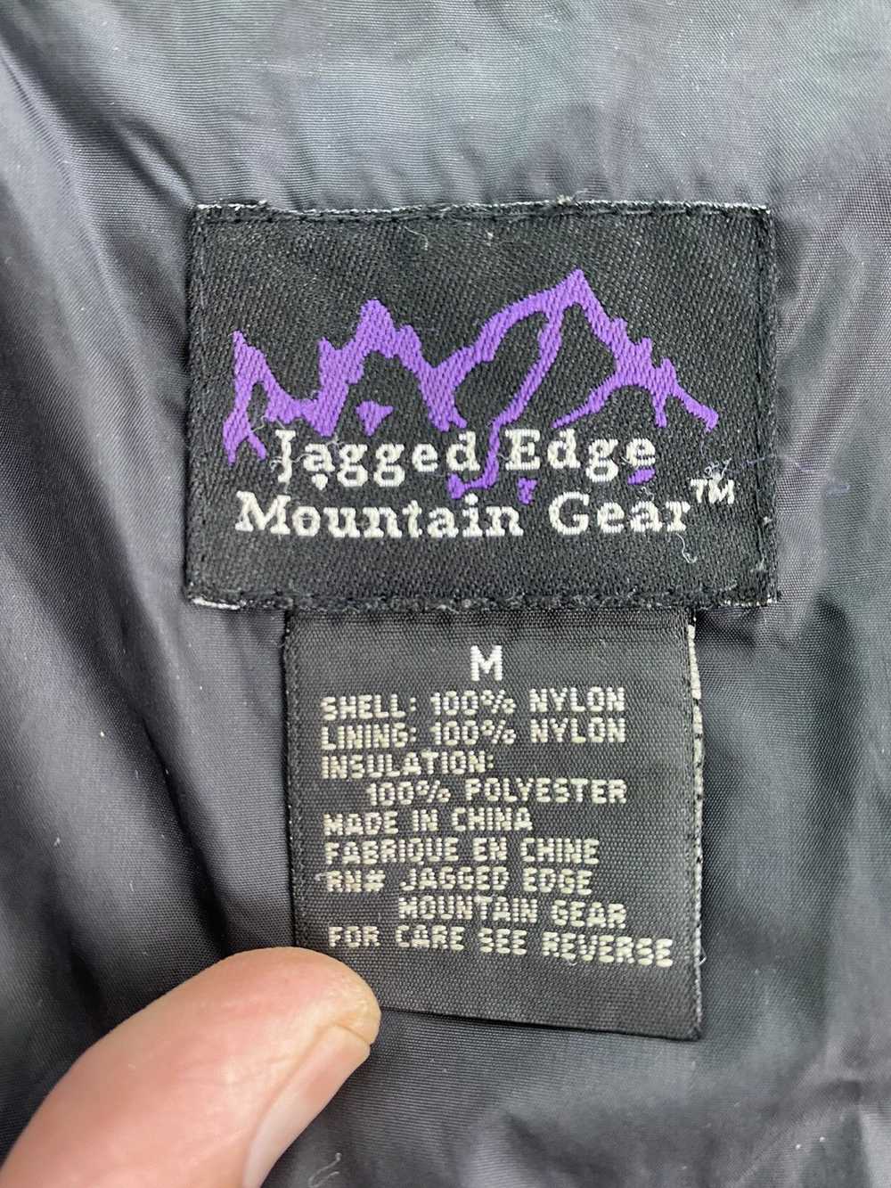 Vintage Vtg 90s Jagged Edge Mountain Gear quilted… - image 6