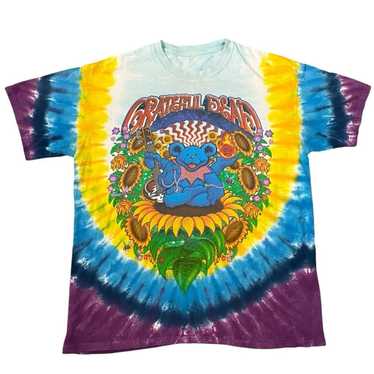 Grateful Dead AOP Inspiration Bear Tie Dye Band T… - image 1