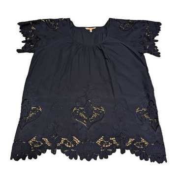 Victoria's Secret Flouncy Embroidered Tunic True … - image 1