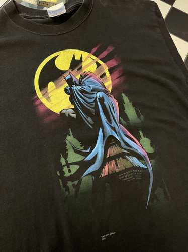 Vintage Batman graphitti t shirt size M