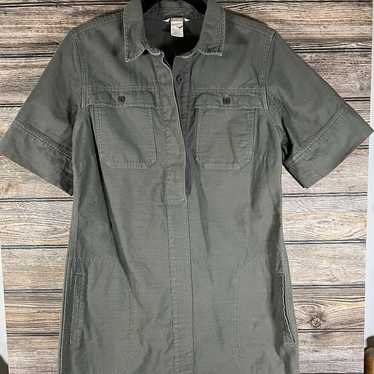 Duluth Trading Company Rootstock Cotton Shirt Dre… - image 1