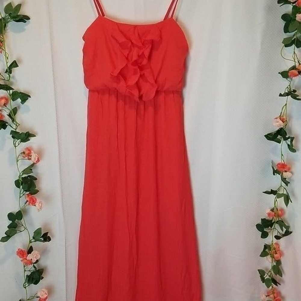 BCX Fun flirty and feminine Coral/Orange Ruffle M… - image 6