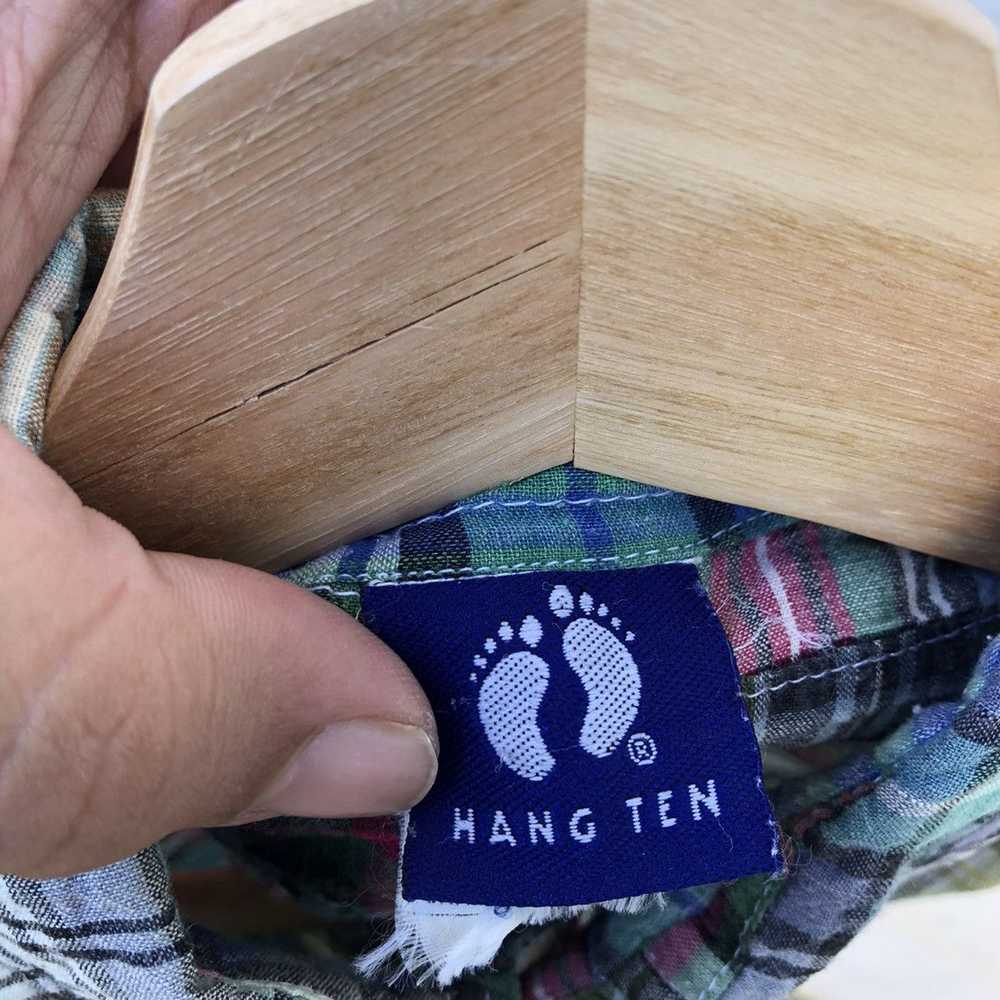 Hang Ten × Japanese Brand PATCH WORK SHIRT BUTTON… - image 6