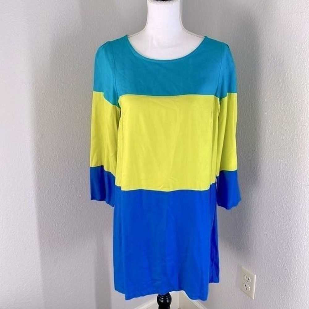 Maeve by Anthropologie colorblock tshirt midi dre… - image 1