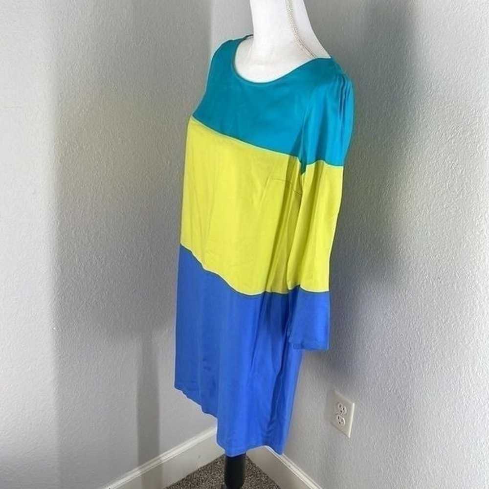 Maeve by Anthropologie colorblock tshirt midi dre… - image 2