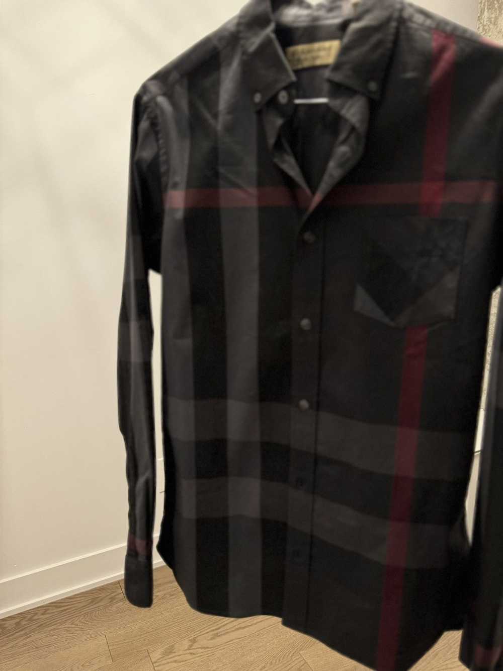 Burberry Burberry Brit Charcoal Grey Giant Check … - image 2