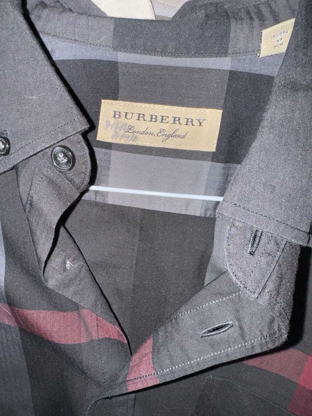 Burberry Burberry Brit Charcoal Grey Giant Check … - image 7