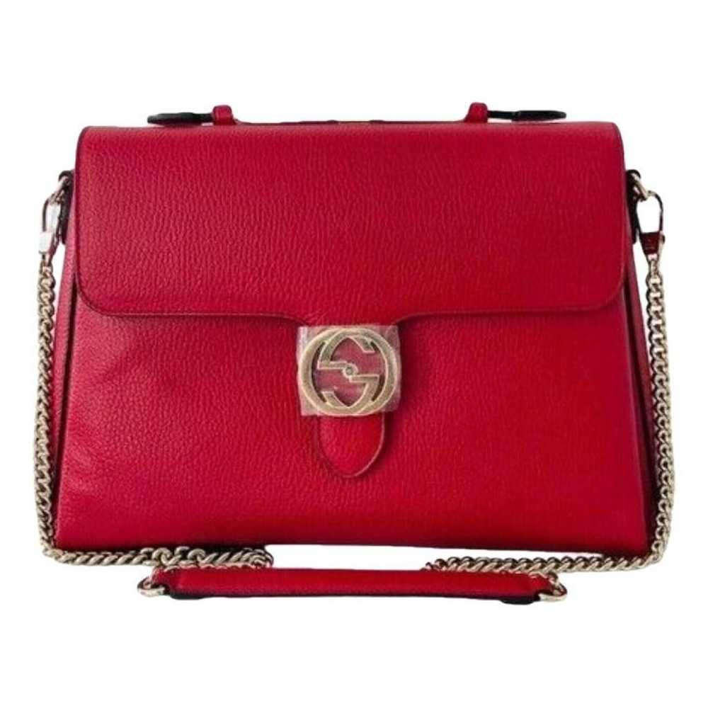 Gucci Interlocking leather handbag - image 1