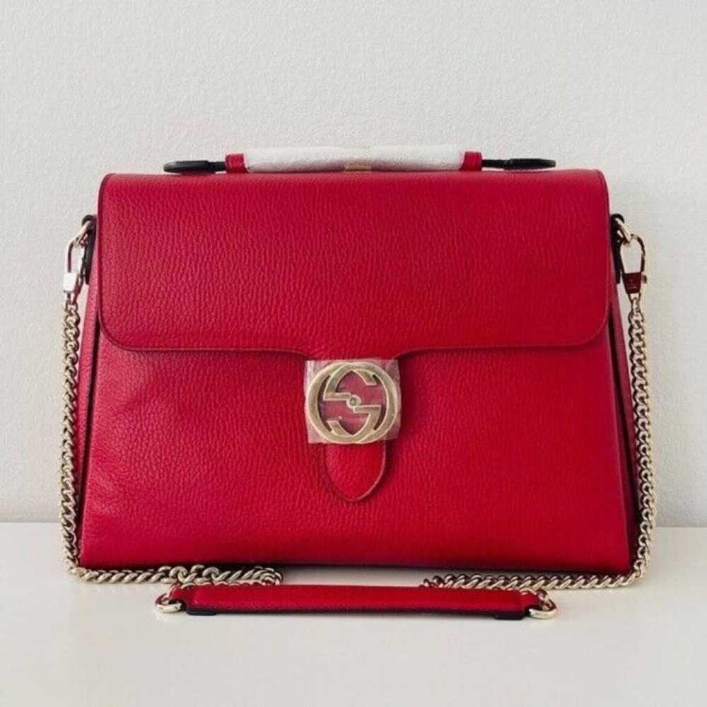 Gucci Interlocking leather handbag - image 2