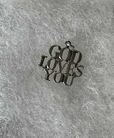 #100 Tiffany Co. ティファニー　GOD LOVES YOU ピン God loves you tiffany - Gem
