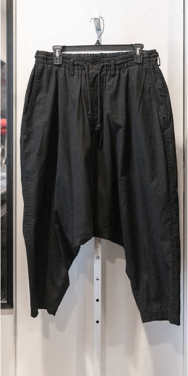 Yohji Yamamoto Black Scandal Cotton Drop Crotch Cr