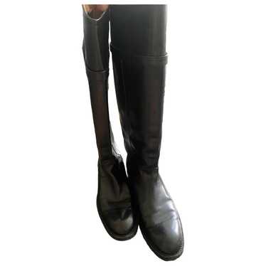 Gucci Leather riding boots